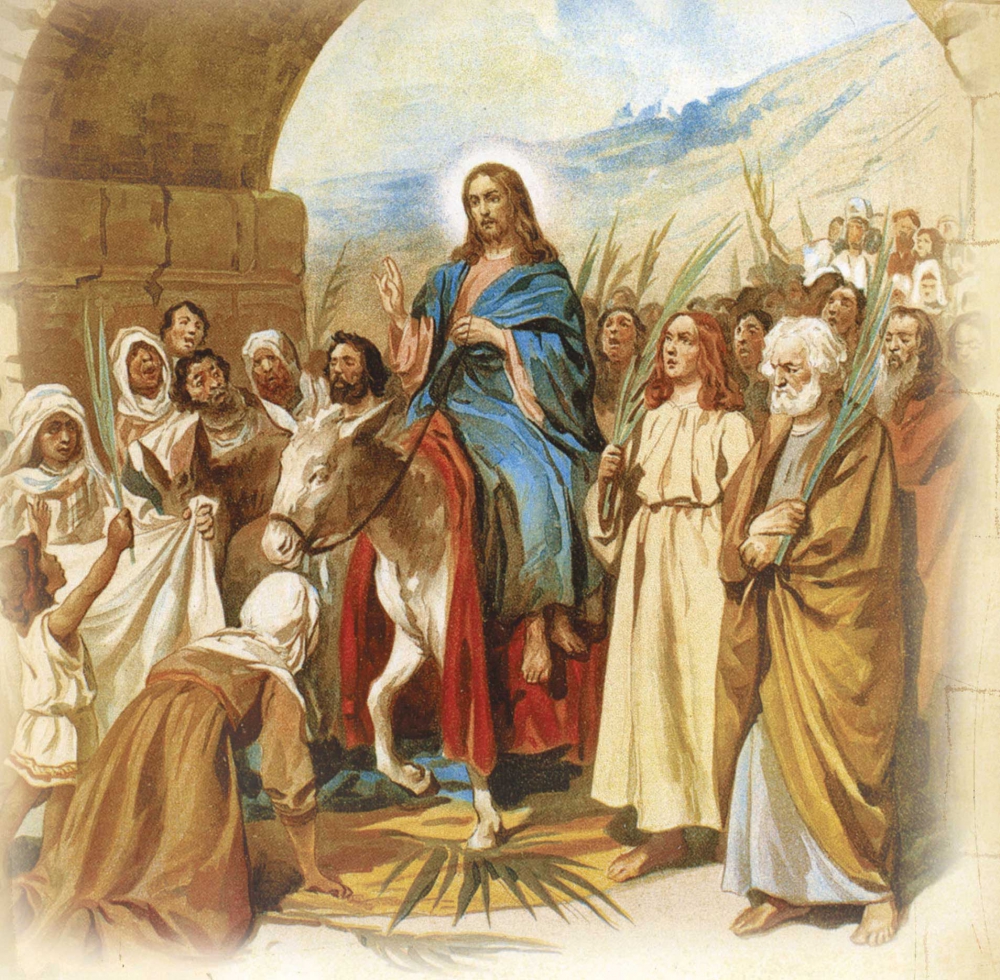 Пришел час прославиться Сыну Человеческому... Проповедь в Троицком соборе на Вход Господень в Иерусалим